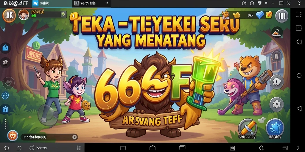 Tampilan gameplay seru dari 666FF yang menantang.