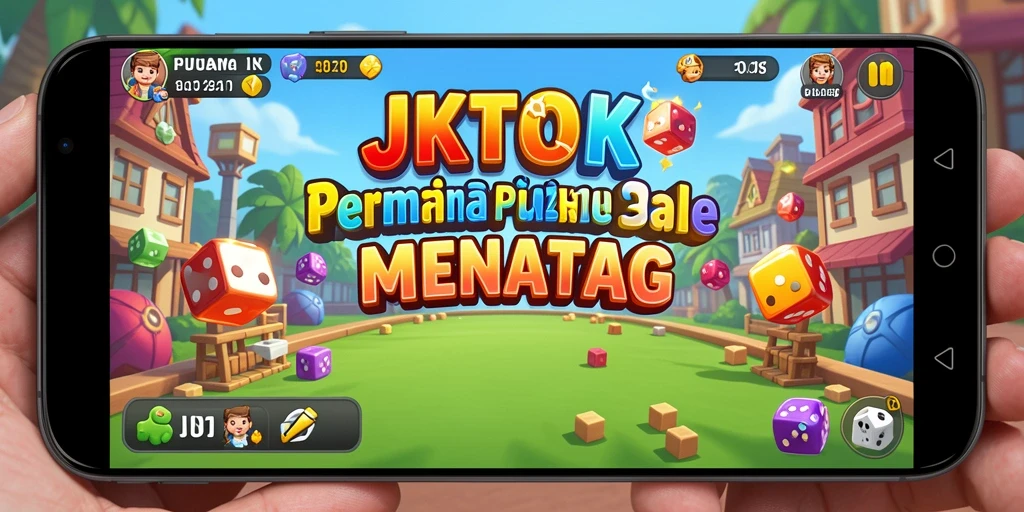 Screenshot gameplay JKTOK dengan berbagai level Puzzle menarik.
