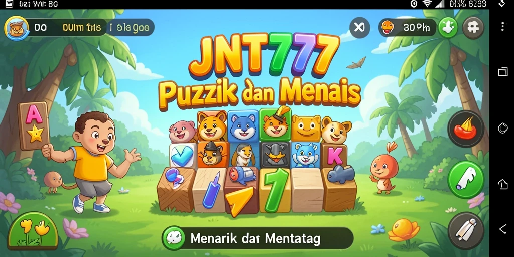 Tampilan gameplay JNT777 yang menantang dan menarik.