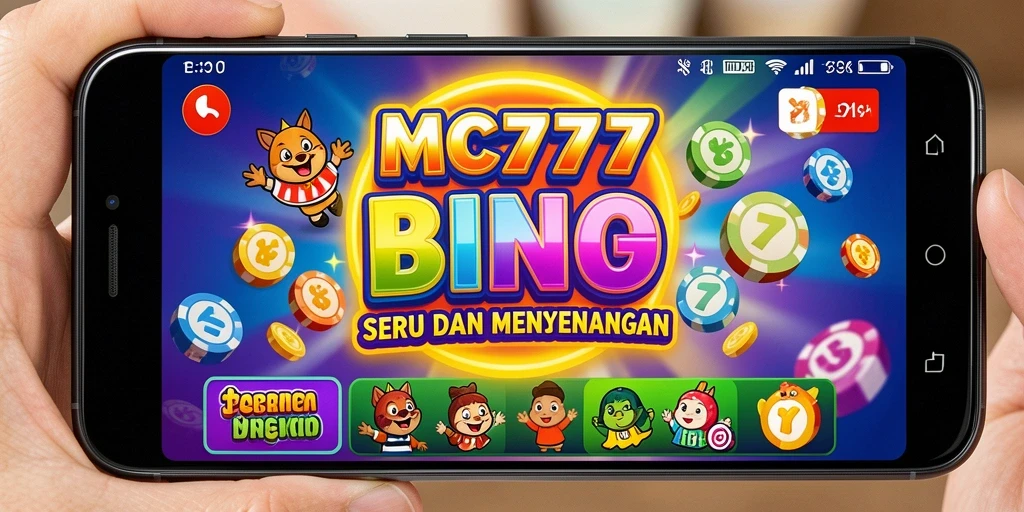 Tampilan screenshot gameplay seru MC777 dengan tema Bingo.