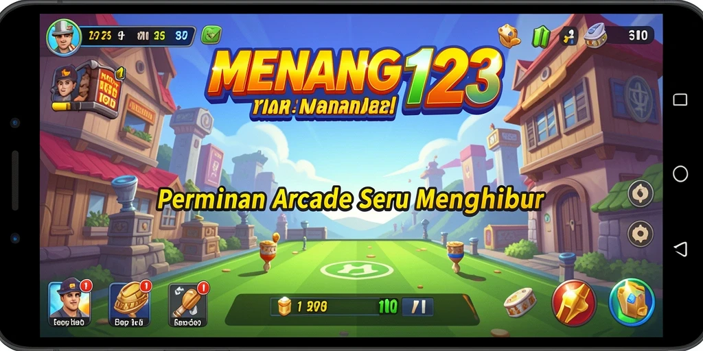 Tampilan gameplay seru dan menantang dari MENANG123.