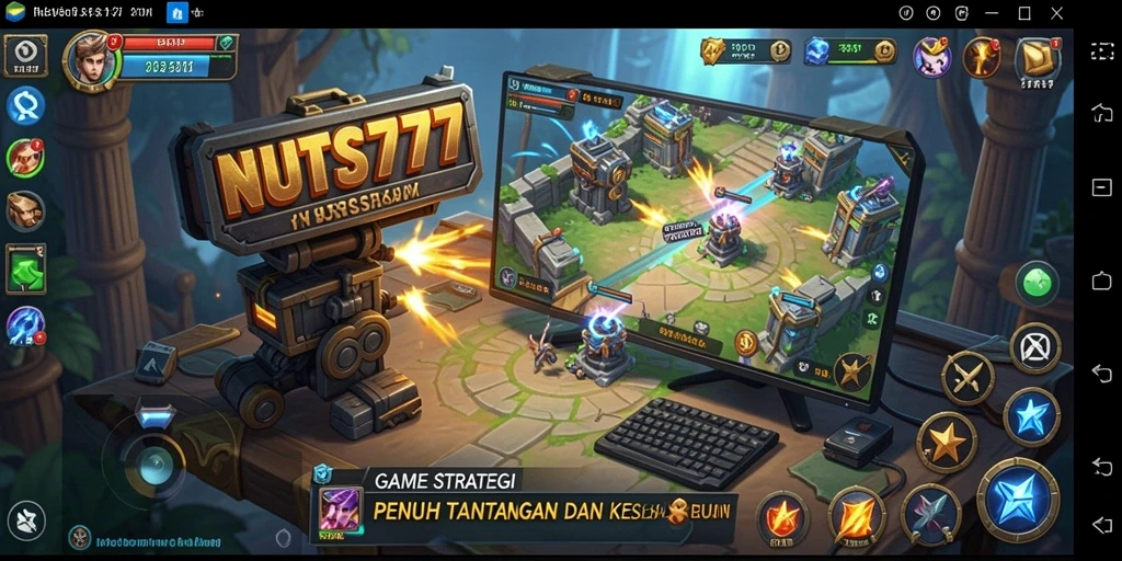 Screenshot gameplay NUTS777 menampilkan aksi strategi menarik dan penuh tantangan.