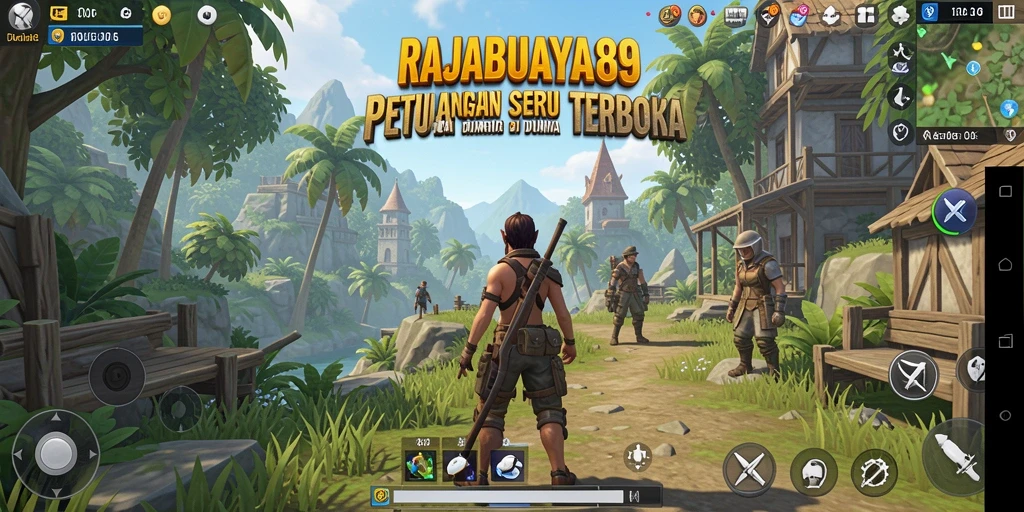 Gameplay seru di dunia terbuka RAJABUAYA89.