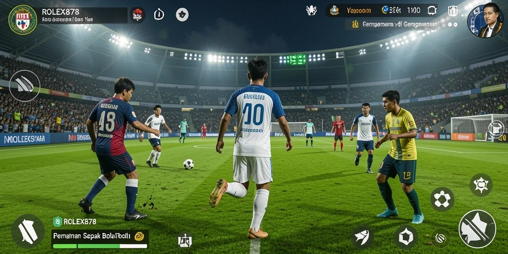 Tampilan gameplay yang mendebarkan dalam <strong>ROLEX878</strong> saat aksi di lapangan.