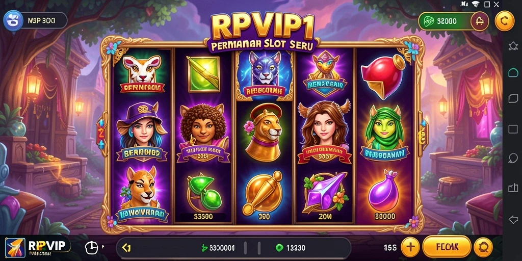Tampilan menarik gameplay RPVIP1 dengan fitur slot seru.